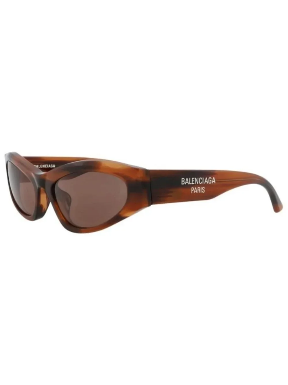 New Balenciaga Womens Cat Eye Havana Havana Brown Fashion Designer Sunglasses